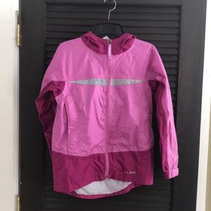 Girls LL Bean raincoat